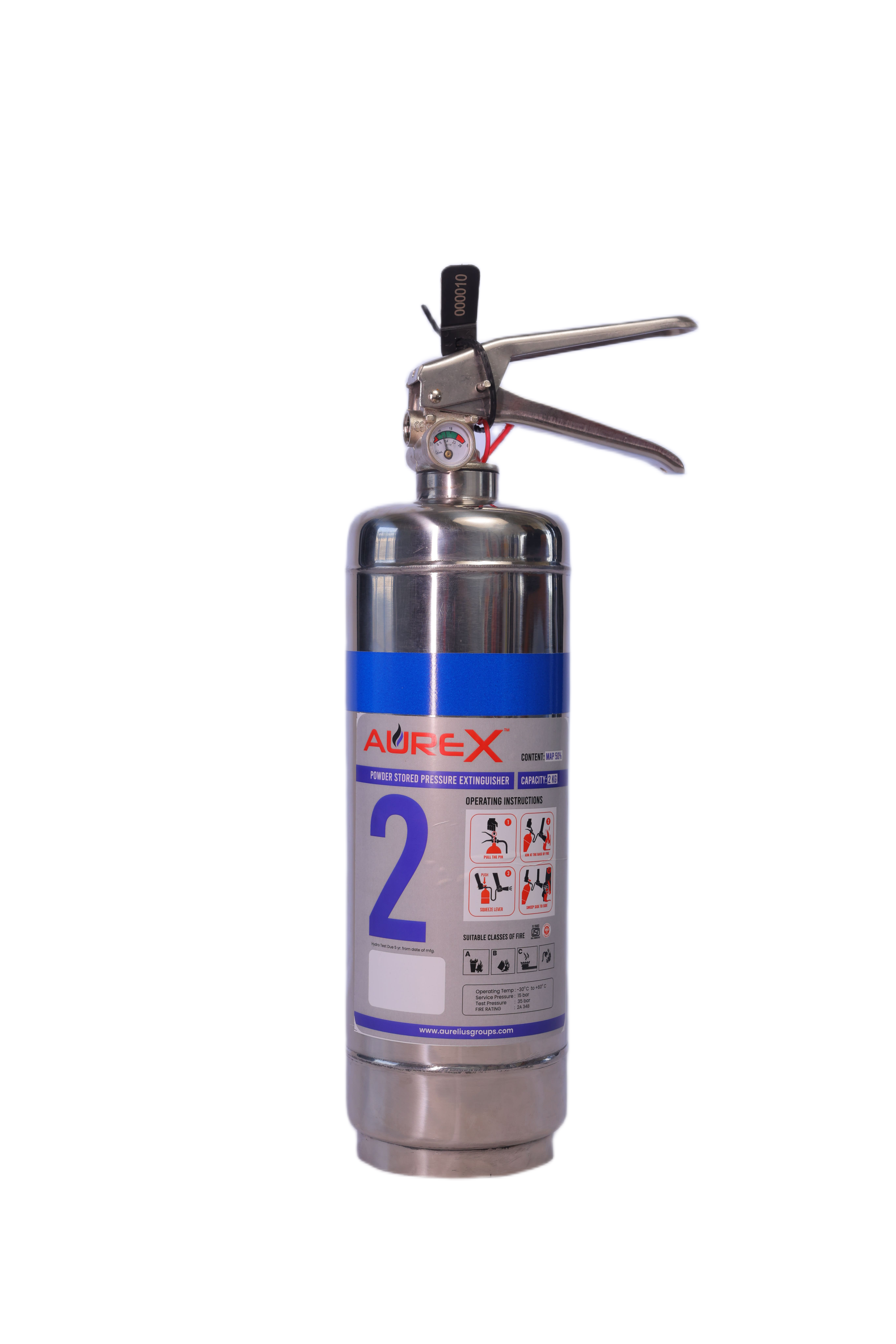 ABC 2 KG Fire Extinguisher