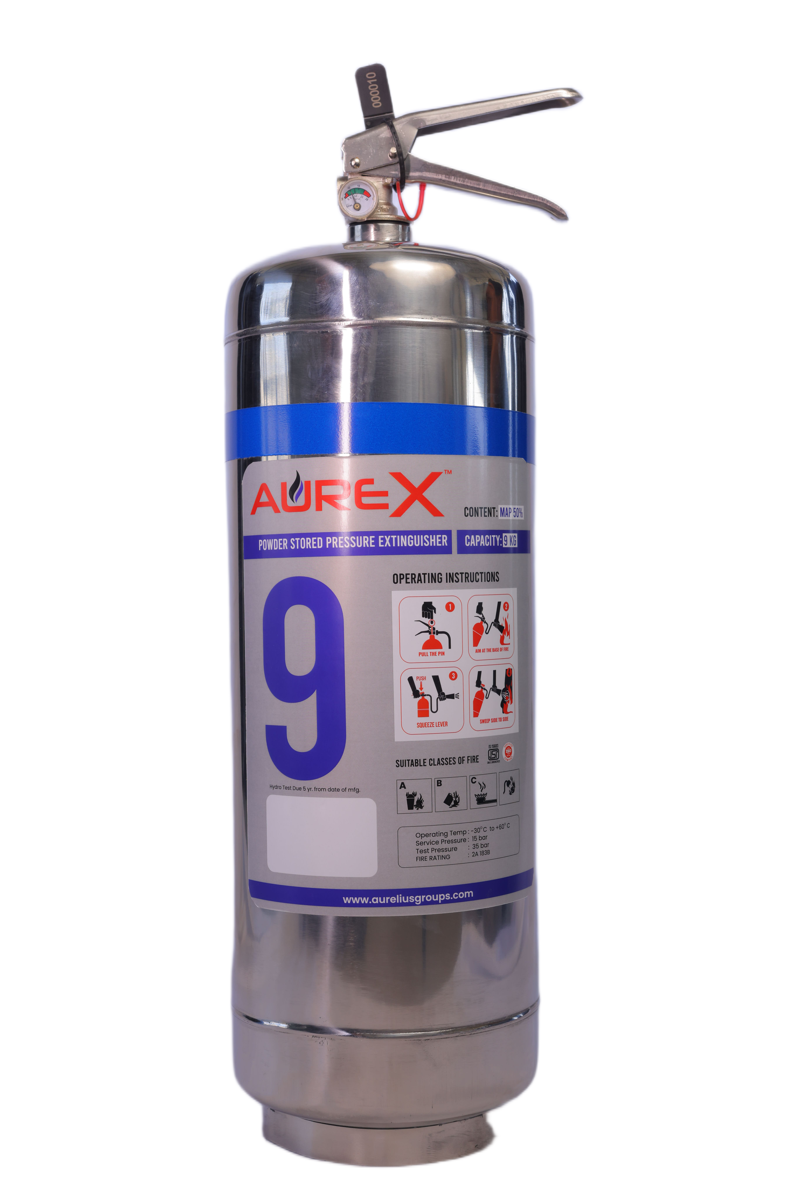 ABC 9 KG Fire Extinguisher
