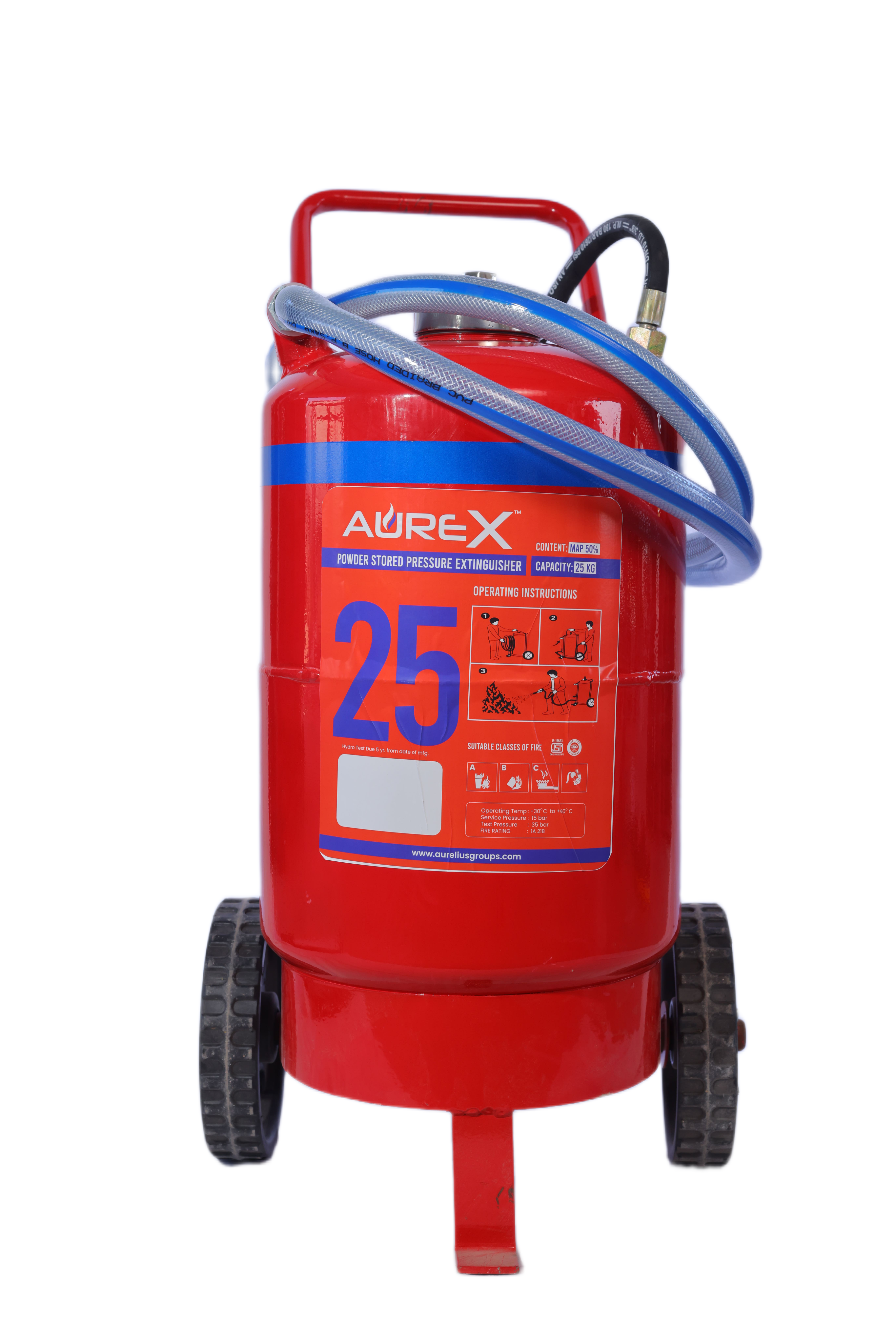 ABC OUTSIDE CARTRIDGE 25KG FIRE EXTINGUISHER