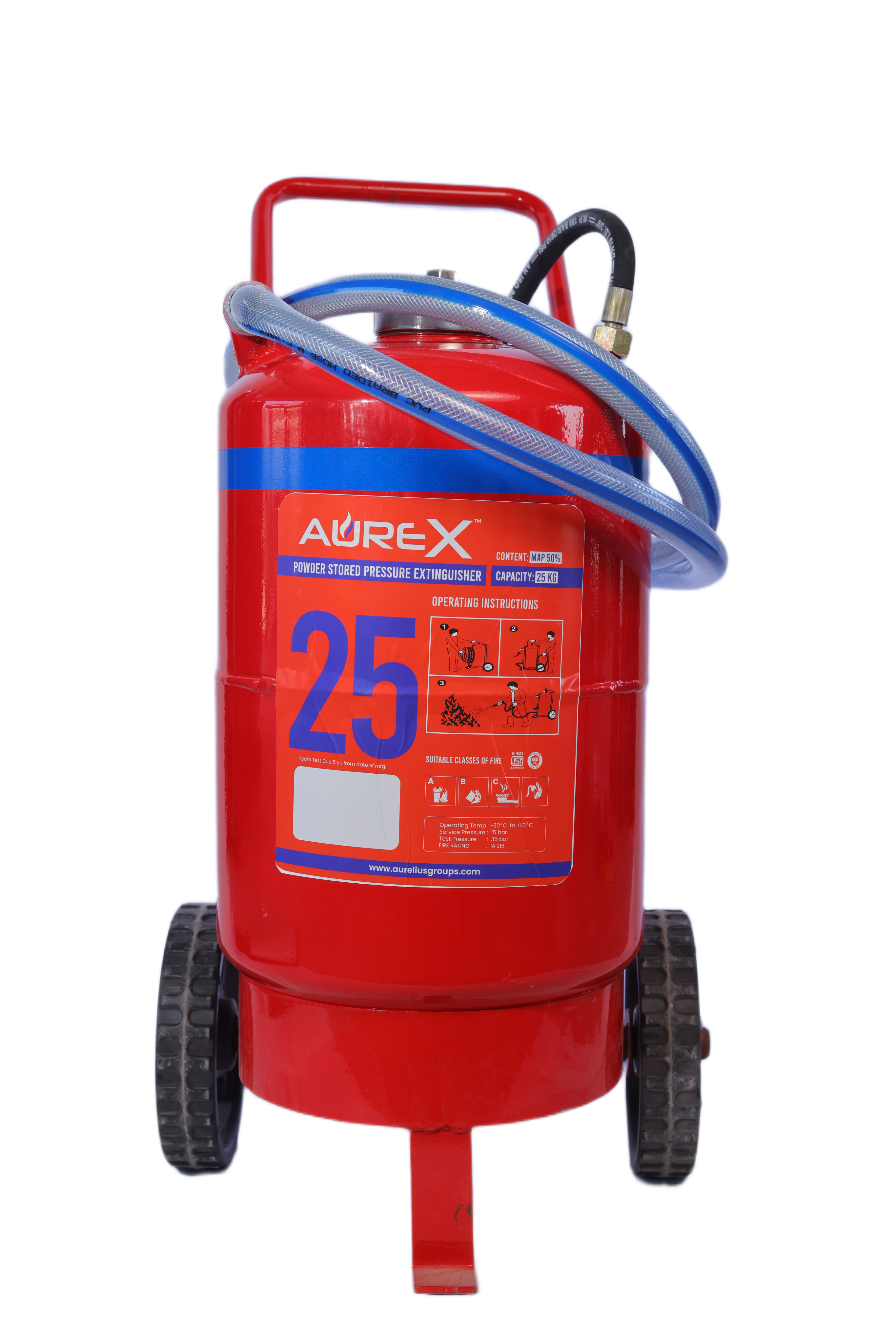 ABC OUTSIDE CARTRIDGE 25KG FIRE EXTINGUISHER
