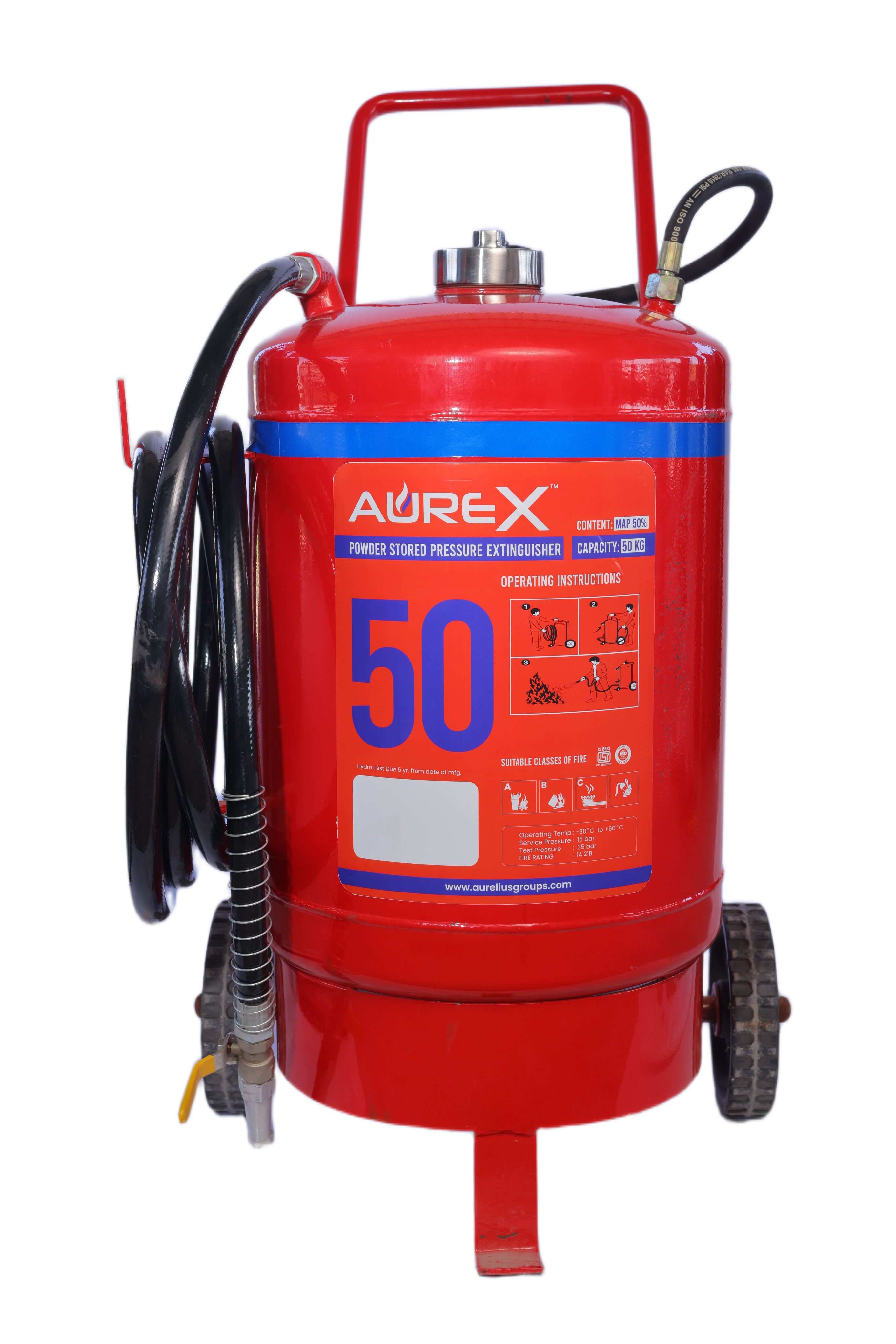 ABC OUTSIDE CARTRIDGE 50KG FIRE EXTINGUISHER