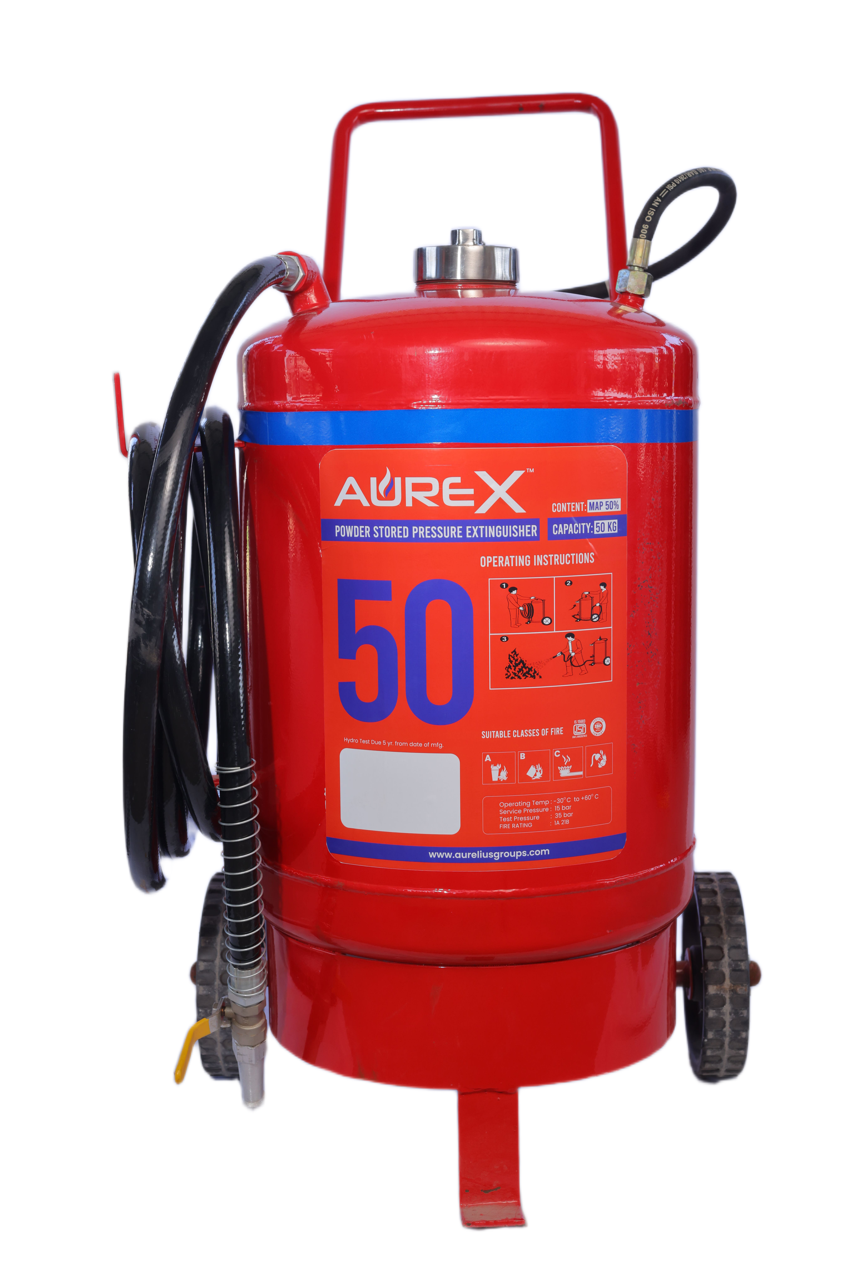 ABC OUTSIDE CARTRIDGE 50KG FIRE EXTINGUISHER