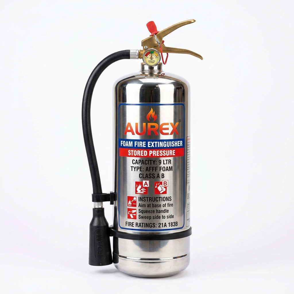 Foam 9 LTR Fire Extinguisher