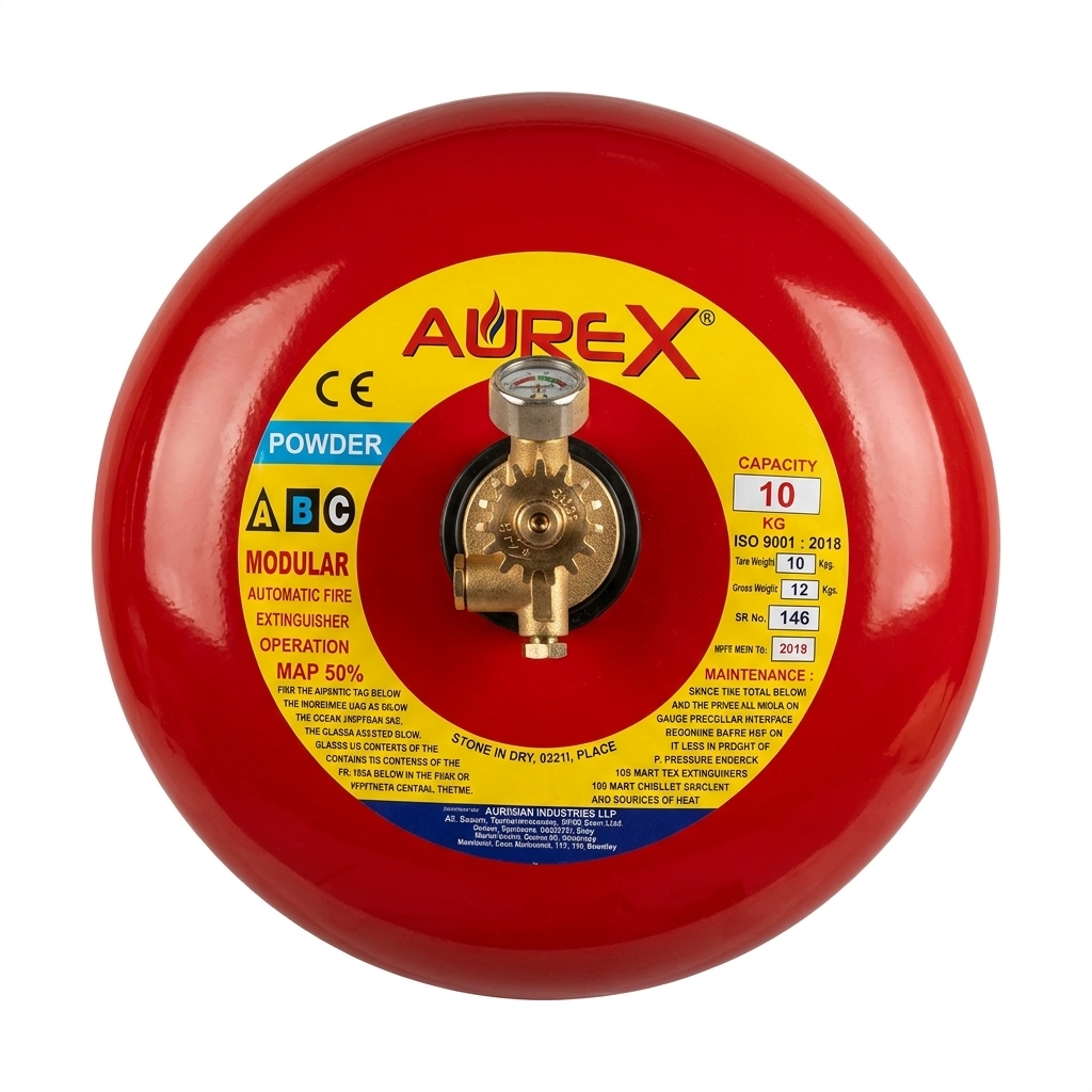 Modular Ceiling Mounted 10 KG Automatic Fire Extinguisher
